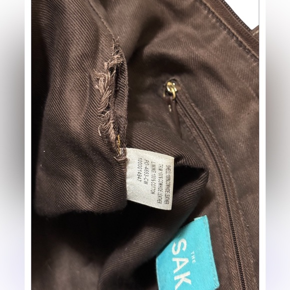 The Sak 100% cowhide leather shoulder purse - Picture 7 of 9